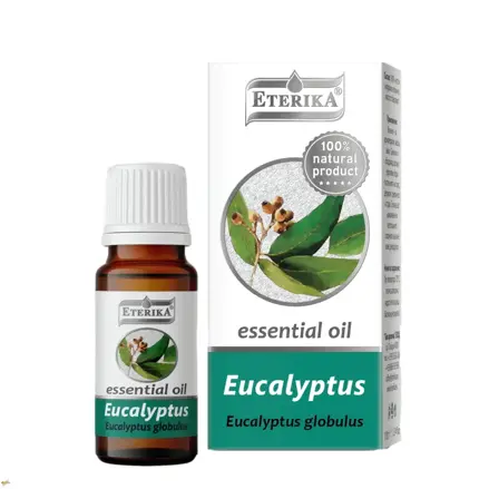100% prírodný esenciálny olej Eukalyptus 10ml 100% prírodný esenciálny olej Eukalyptus 10ml