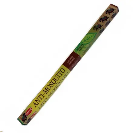 Vonné tyčinky Proti komárom citrón a santalové drevo Vonné tyčinky Proti komárom citrón a santalové drevo